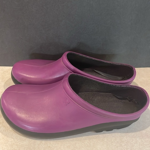 Sloggers Purple Garden/Rain Clogs size 10 - Picture 4 of 5
